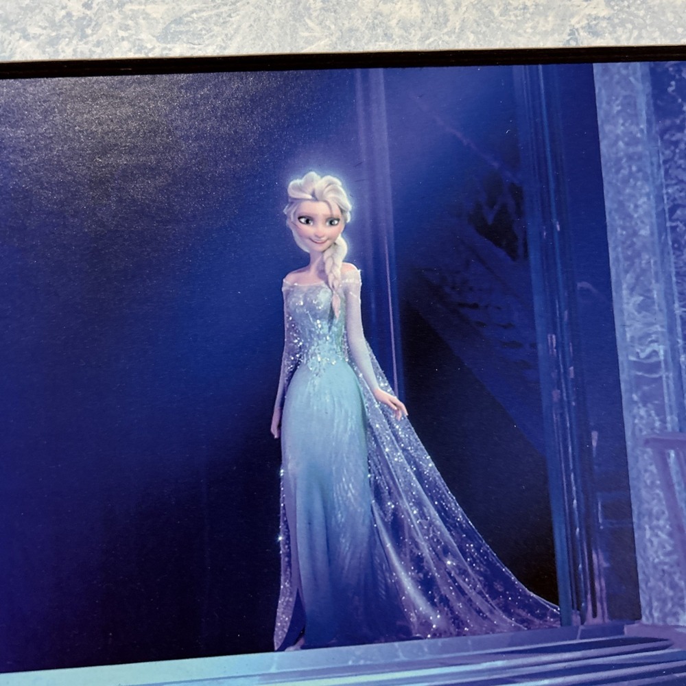 Disney Frozen 11x17 Hard Lithograph Art Print 4 Pictures Set Anna Elsa Olaf - Picture 7 of 14